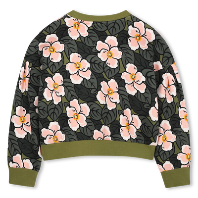 Fleece sweatshirt KENZO KIDS GIRL