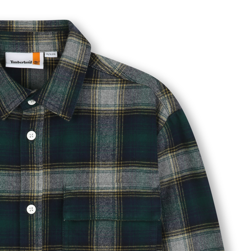 Plaid shirt TIMBERLAND 
                        BOY