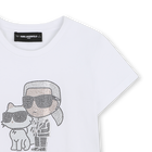 Short-Sleeved T-Shirt KARL LAGERFELD KIDS 
                    GIRL