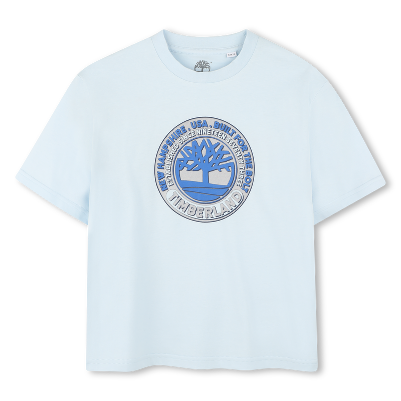 Loose logo-print T-shirt TIMBERLAND 
                        BOY