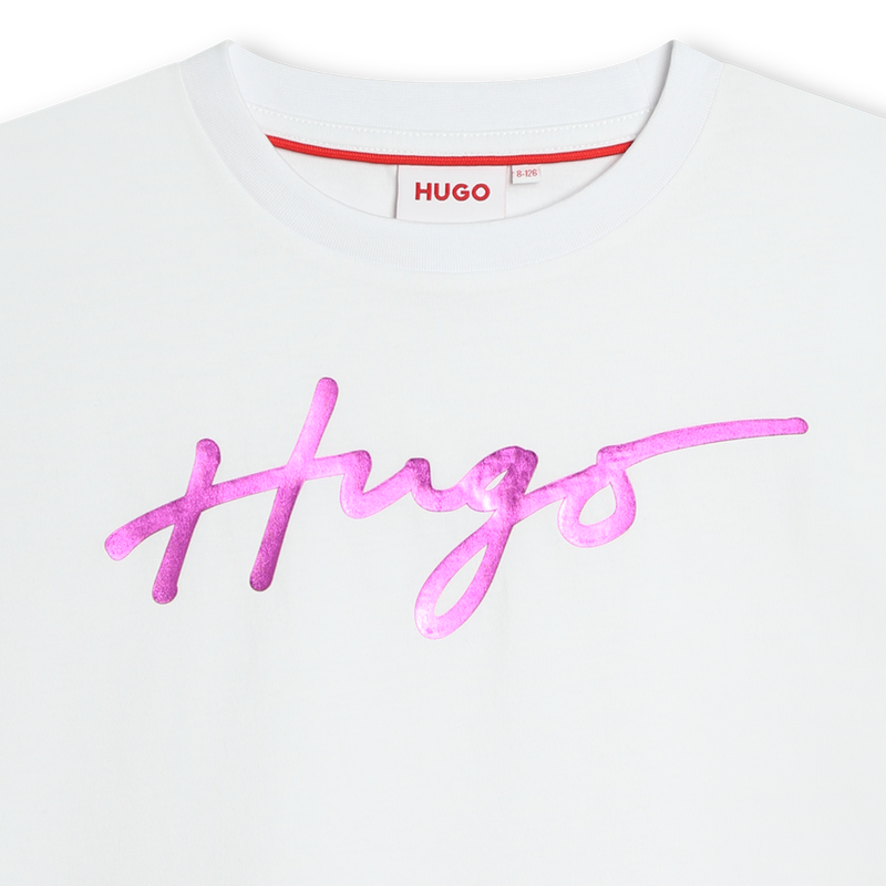 Sleeveless cotton T-shirt HUGO 
                    GIRL