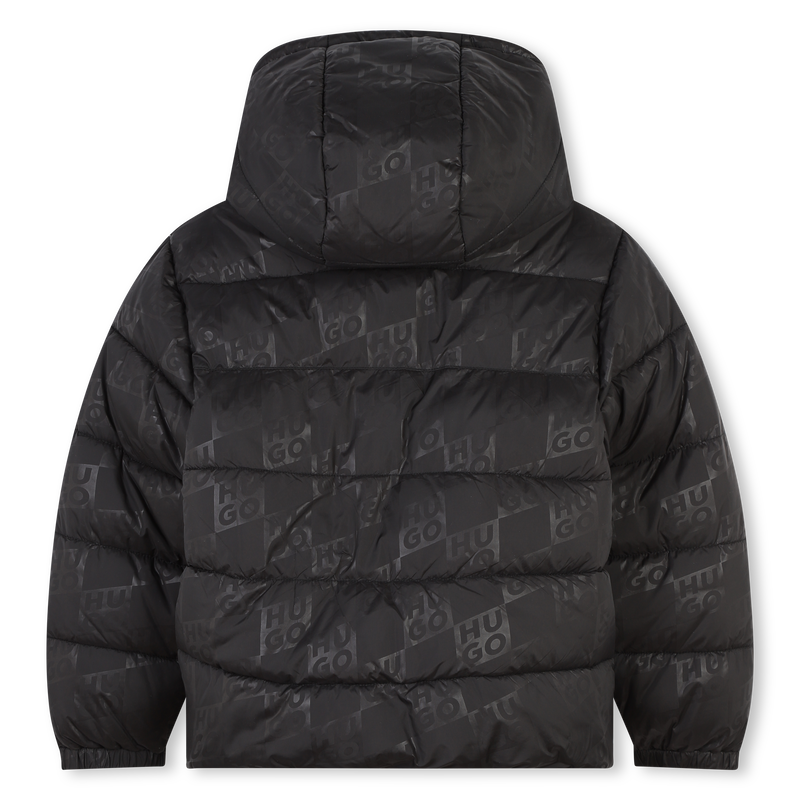 Zip-Up Printed Parka HUGO 
                    BOY