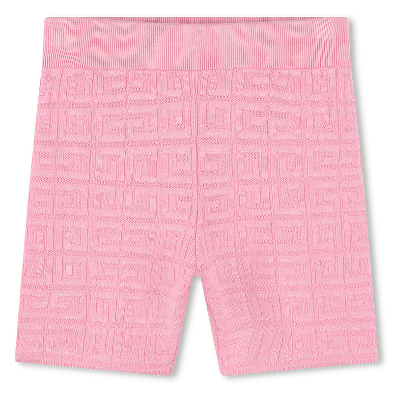 GIVENCHY Patterned knit cycling shorts
