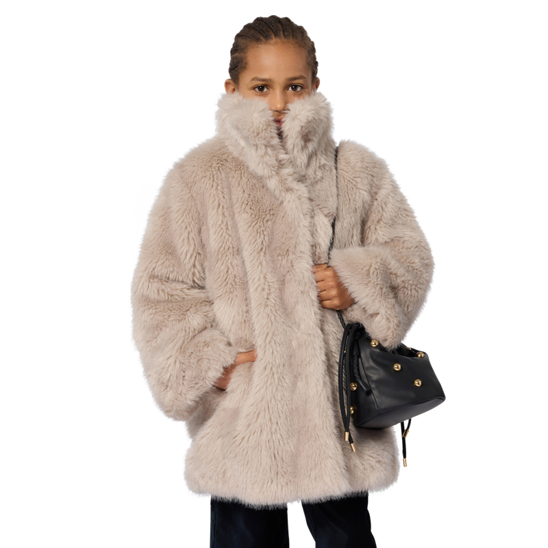 Coat with stand-up collar CHLOE 
                        GIRL