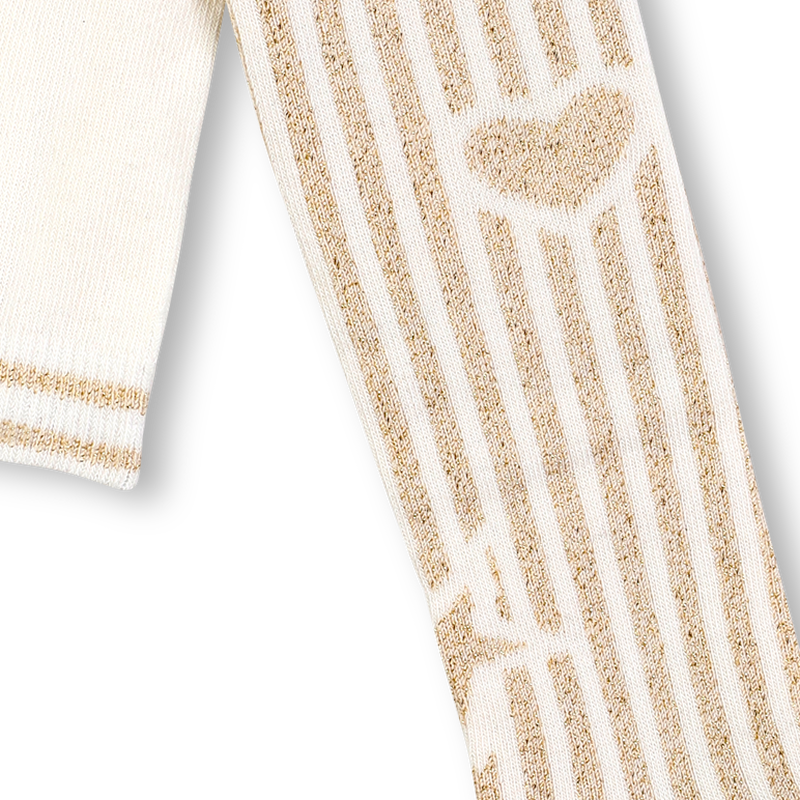Gold glitter tights BILLIEBLUSH 
                    GIRL