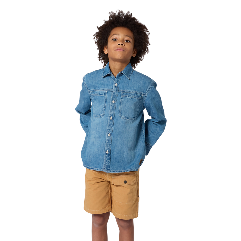 Elasticated Waist Bermudas TIMBERLAND 
                        BOY