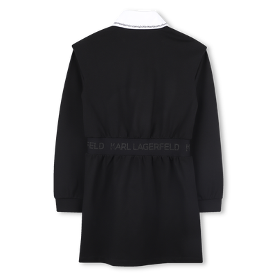 Long sleeve dress KARL LAGERFELD KIDS GIRL