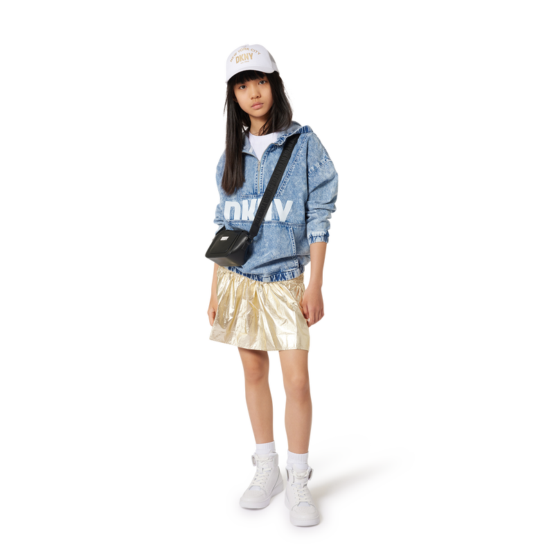 Hooded denim jacket DKNY 
                    UNISEX
