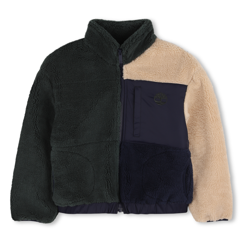 Fluffy fleece cardigan TIMBERLAND 
                        BOY