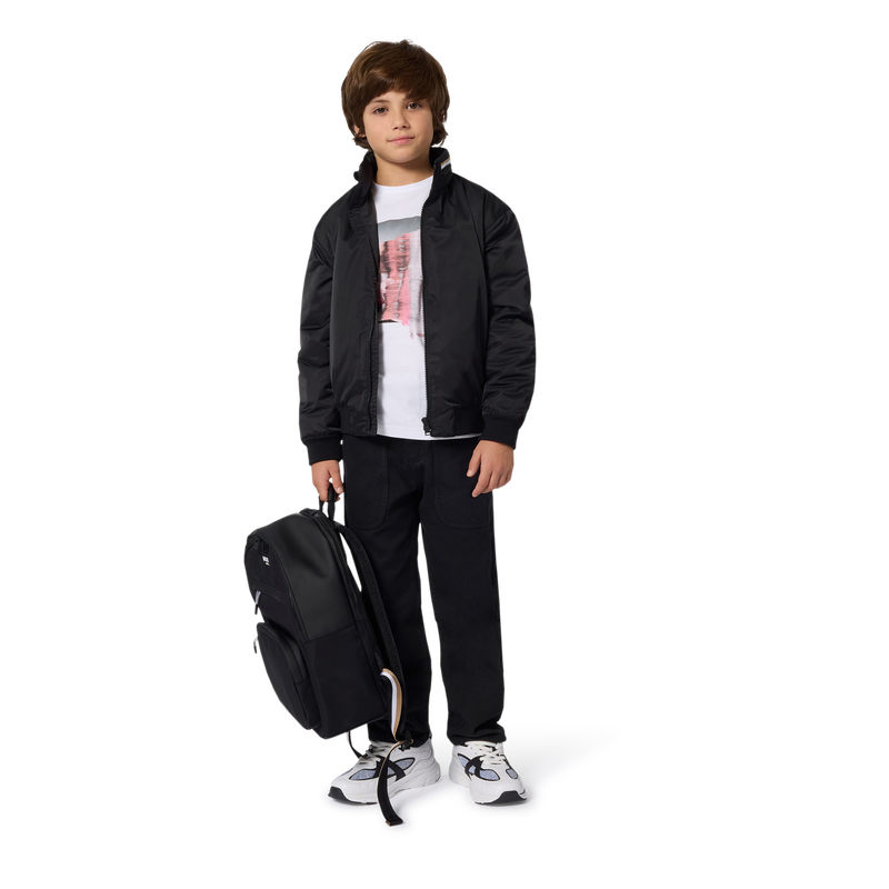 Jacket with high collar BOSS 
                    BOY