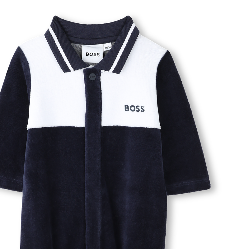 Velvet jumpsuit BOSS 
                        BOY