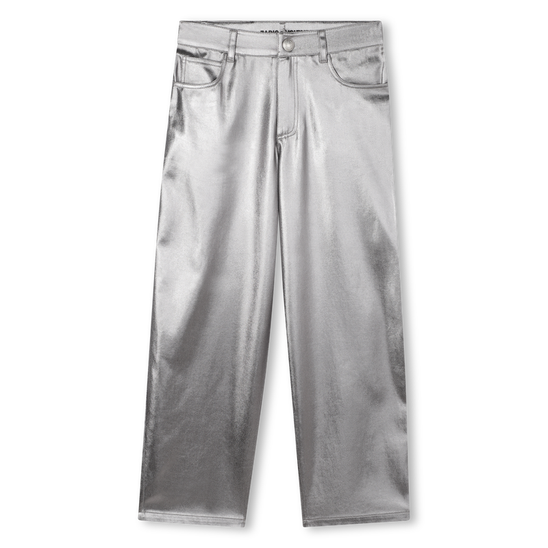 Silver wide-leg trousers ZADIG & VOLTAIRE 
                        GIRL