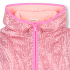 Sheer oilskin embellished with sequins BILLIEBLUSH 
                    GIRL
