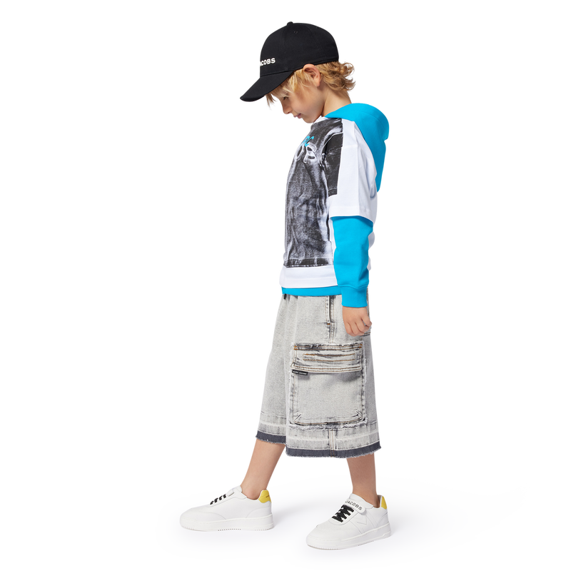 Long denim Bermuda shorts MARC JACOBS 
                        BOY