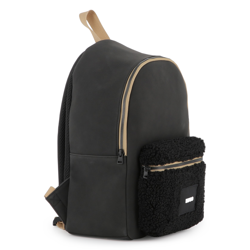 Coated textile backpack HUGO 
                    BOY