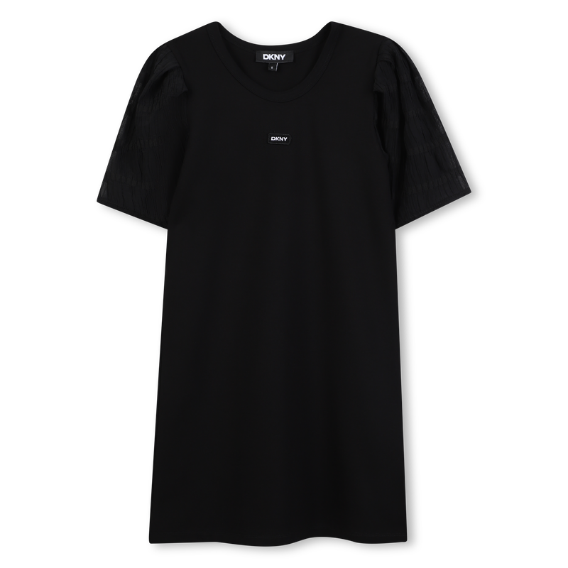 Bi-material party dress DKNY 
                    GIRL