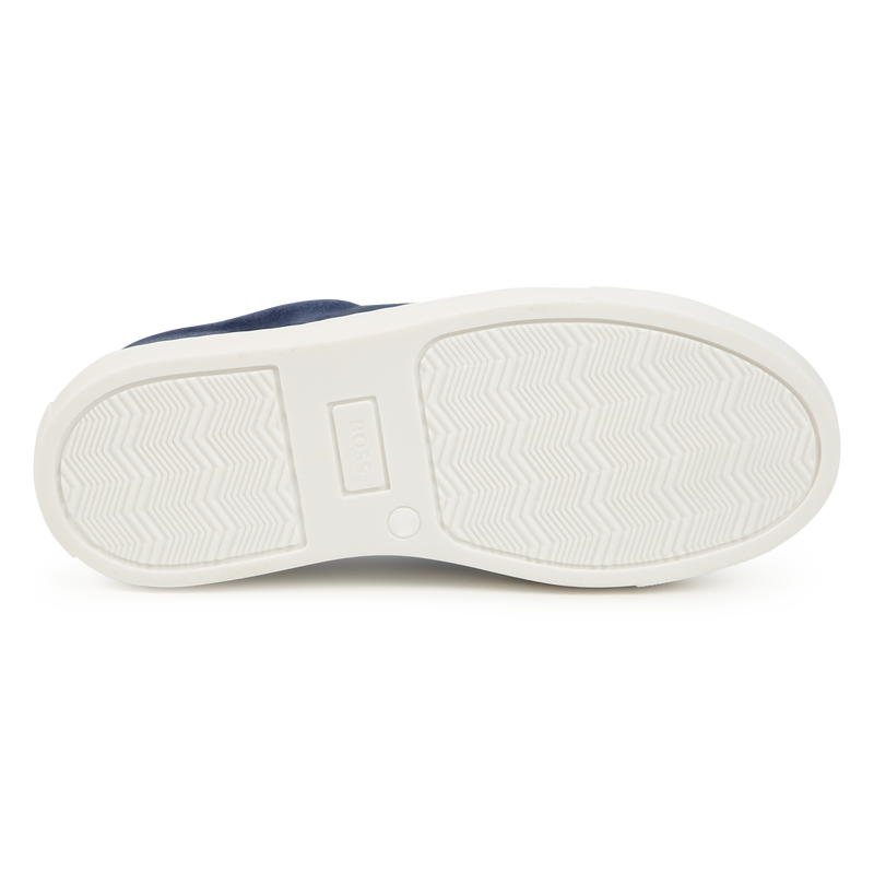 Leather Slip-On Sneakers BOSS 
                    BOY