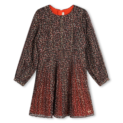 Voile-Lined Printed Dress MICHAEL KORS GIRL