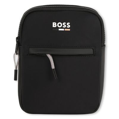 Coated textile messenger bag BOSS BOY