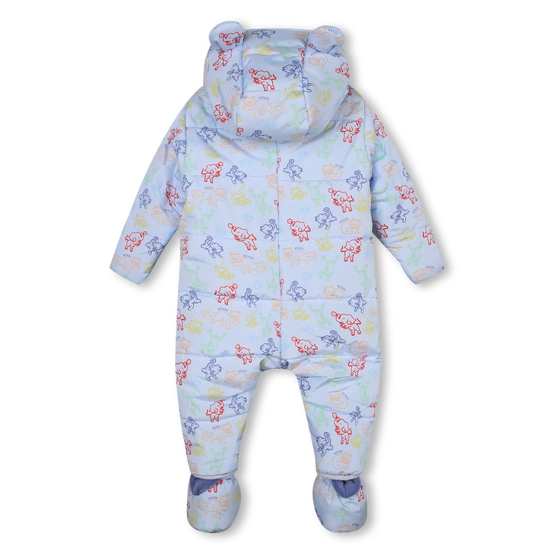 Water resistant defetive snowsuit