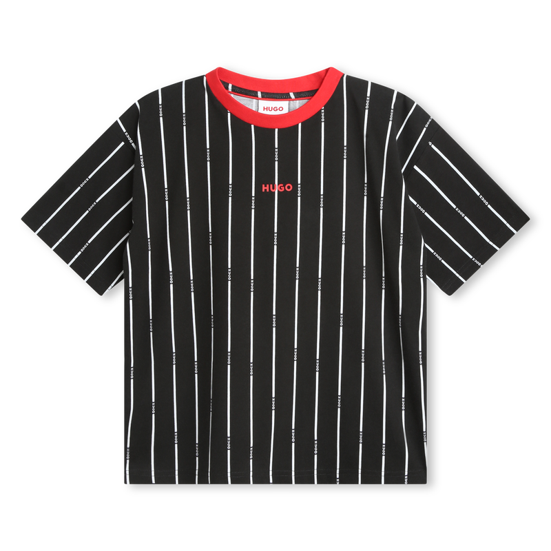 Printed cotton T-shirt HUGO 
                    BOY