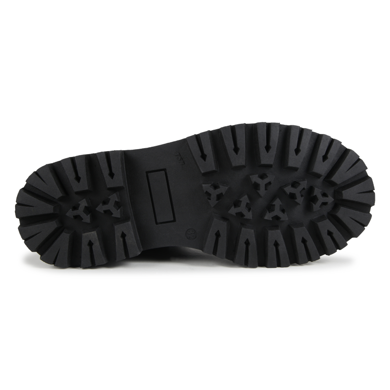 Lined Leather Booties MARC JACOBS 
                        GIRL