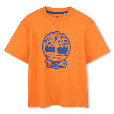 Two-tone T-shirt with logo TIMBERLAND BOY