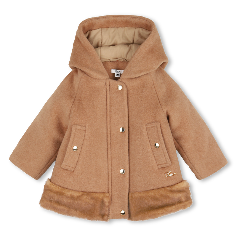 Hooded coat CHLOE 
                        GIRL
