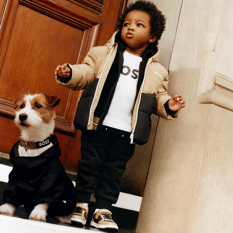 Two-Tone Hooded Puffer Jacket BOSS 
                    BOY