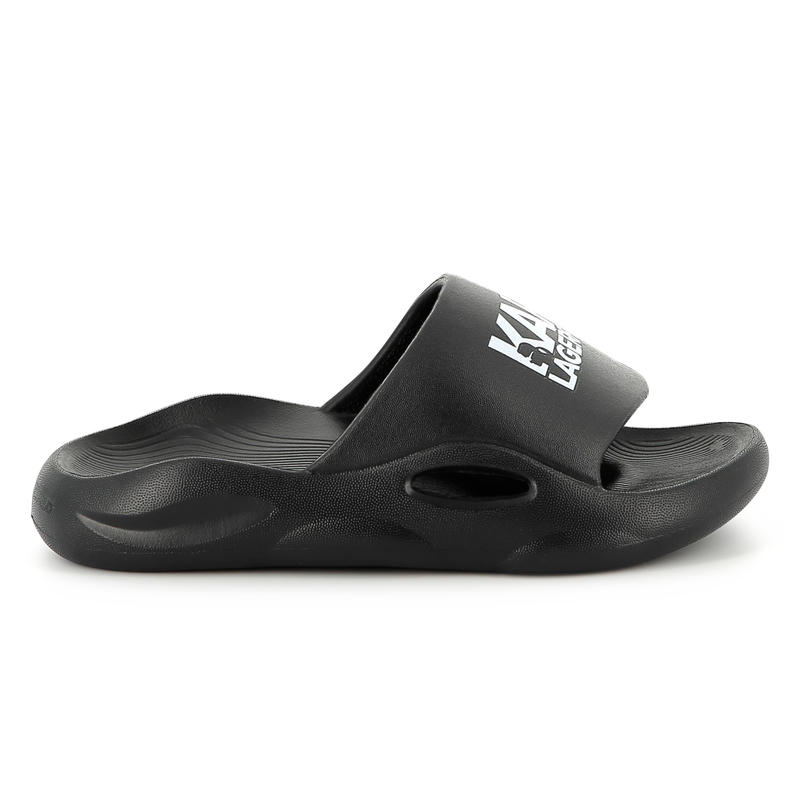 Sliders with logo KARL LAGERFELD KIDS 
                        BOY