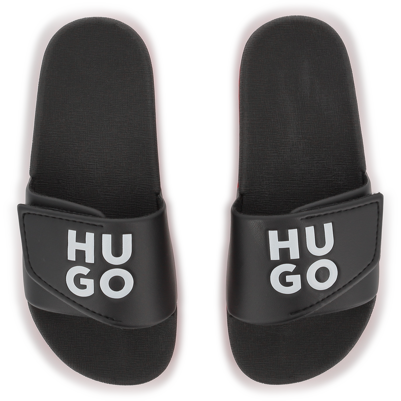 Two-tone sliders HUGO 
                    BOY