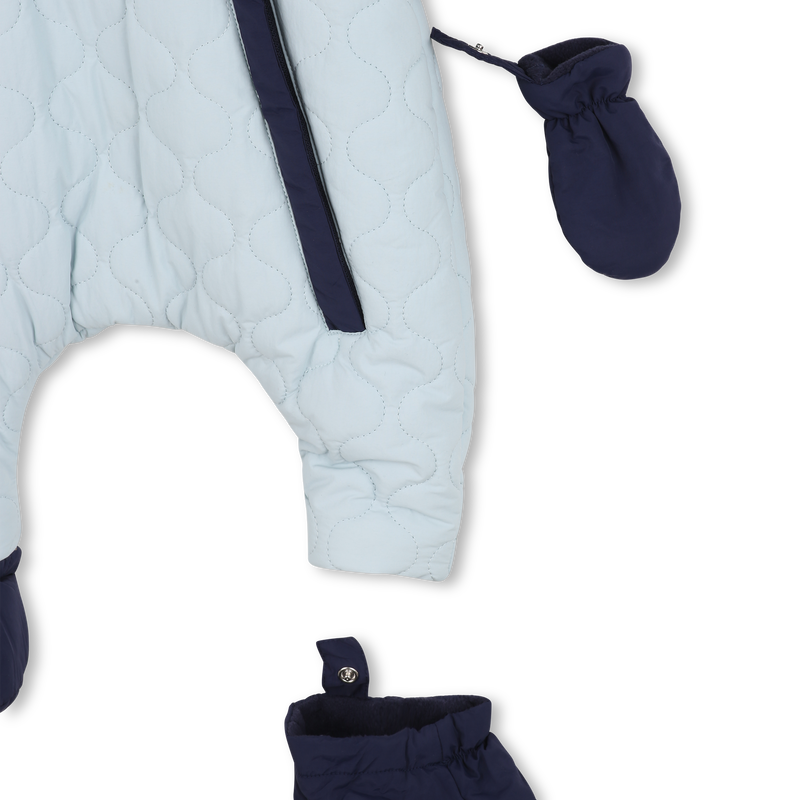 Two-tone zipped jumpsuit TIMBERLAND 
                    BOY