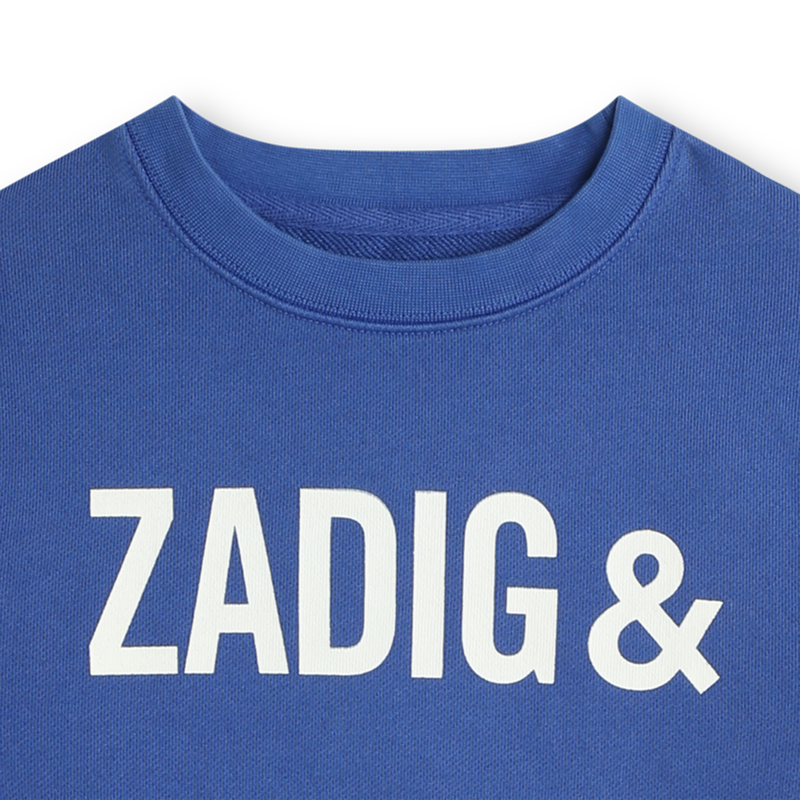 Cotton Fleece Sweatshirt ZADIG & VOLTAIRE 
                    UNISEX