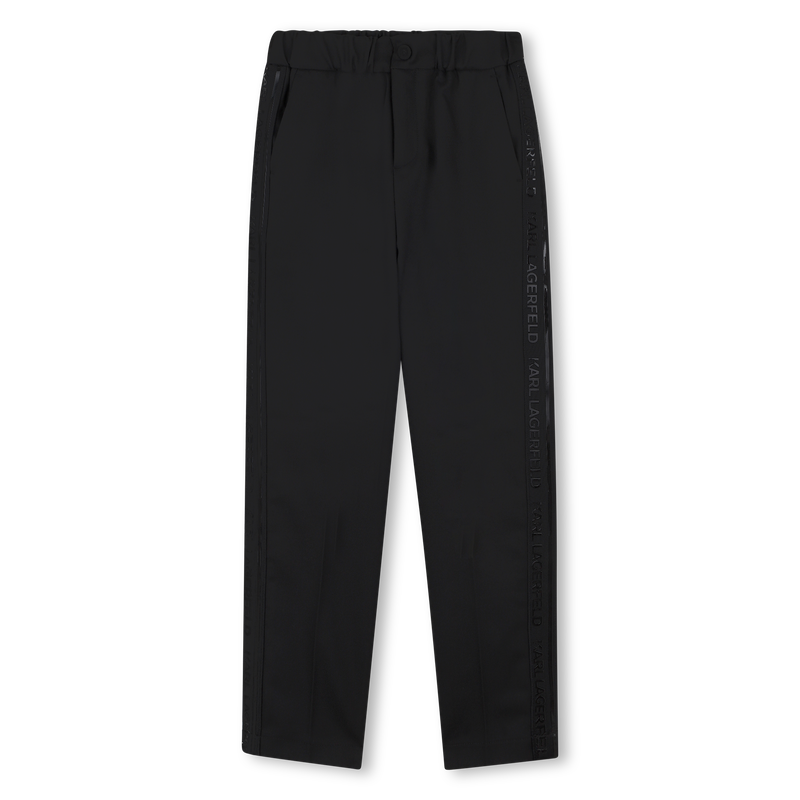 Twill trousers KARL LAGERFELD KIDS 
                        BOY