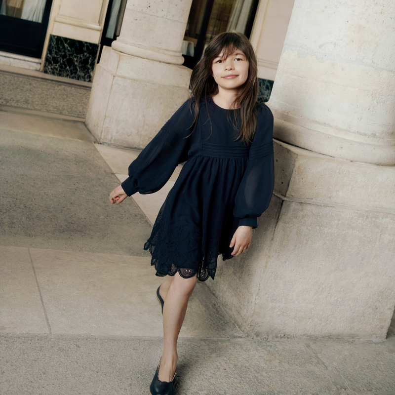 Formal Silk Dress CHLOE 
                    GIRL
