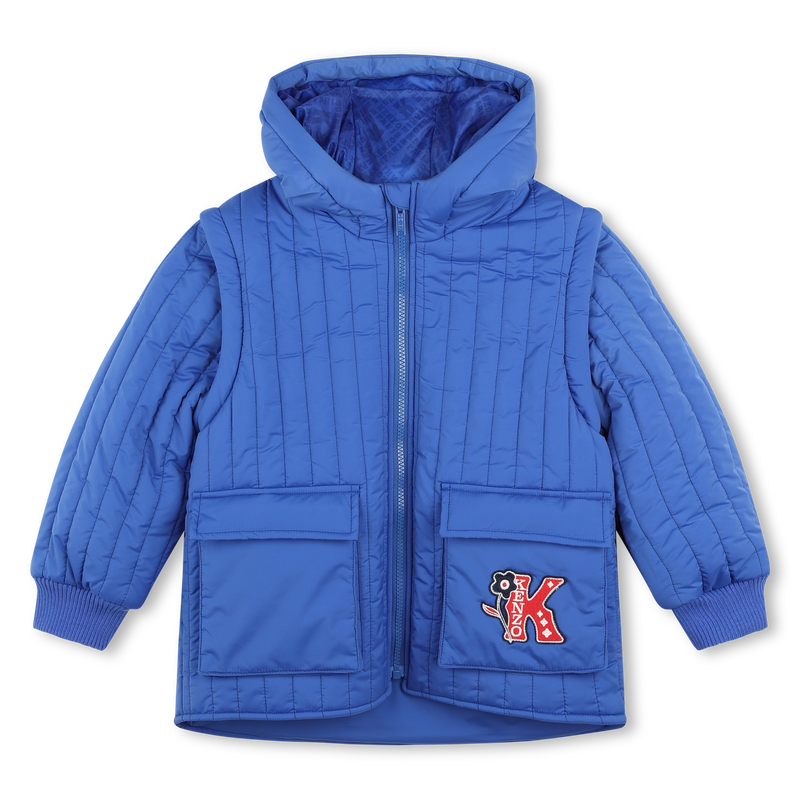 Removable Sleeves Puffer KENZO KIDS 
                    BOY