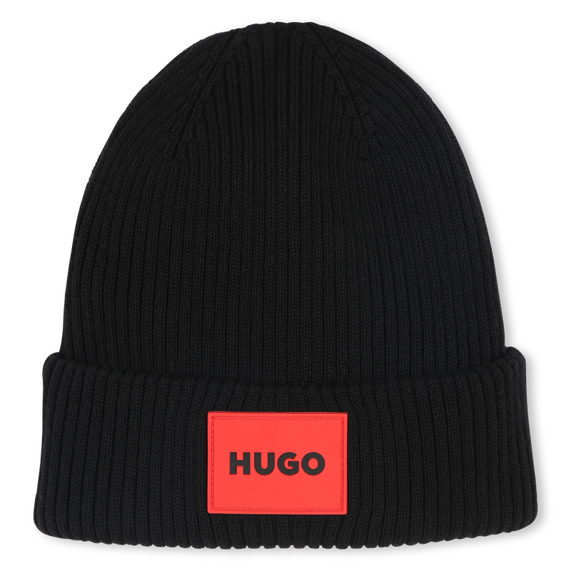 Knit Cotton Hat HUGO 
                        UNISEX