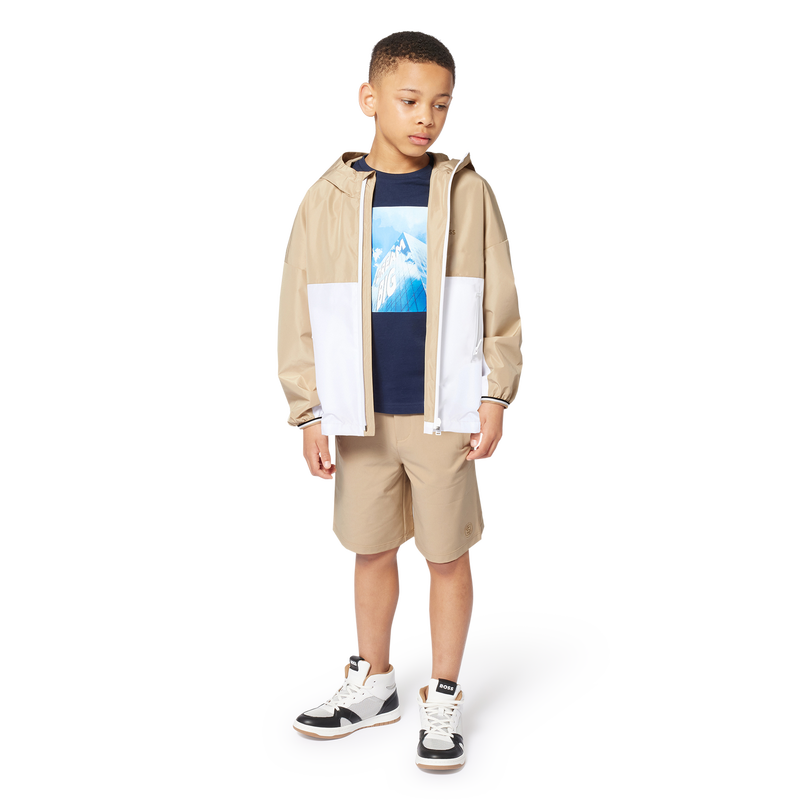 Hooded windbreaker BOSS 
                        BOY