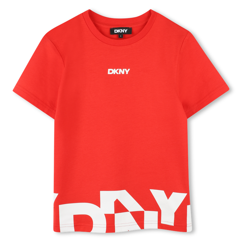 Wide-fit cotton T-shirt DKNY 
                    BOY
