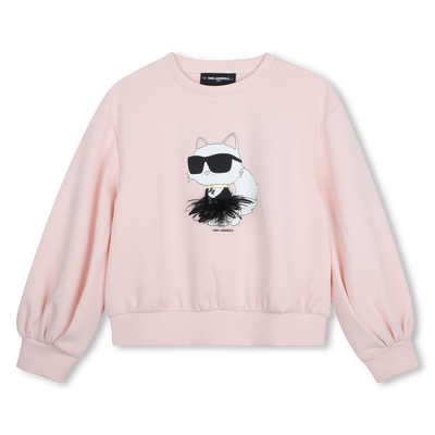 Sweatshirt KARL LAGERFELD KIDS GIRL