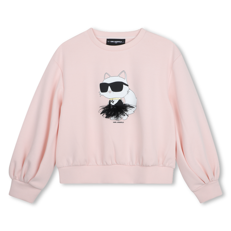 Sweatshirt KARL LAGERFELD KIDS 
                        GIRL