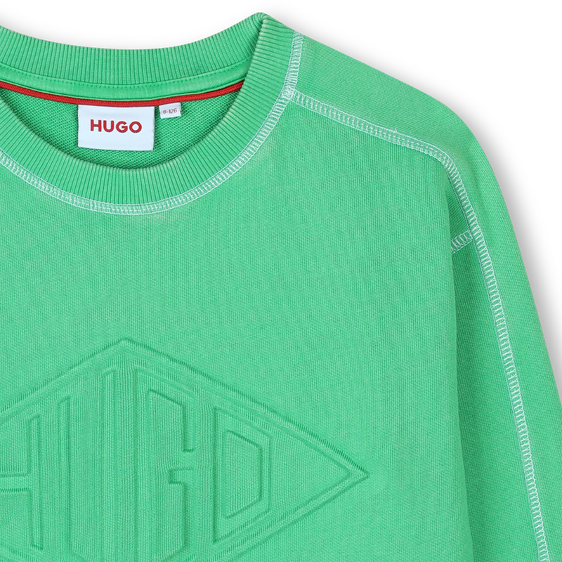 Fleece sweatshirt HUGO 
                    BOY