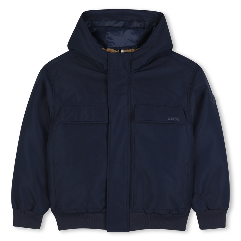 Hooded down jacket BOSS 
                        BOY