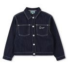 Denim jacket KENZO KIDS 
                    GIRL