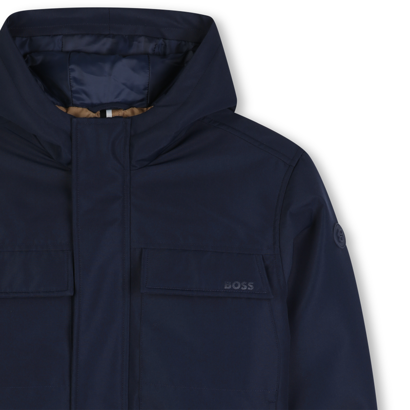 Hooded down jacket BOSS 
                        BOY