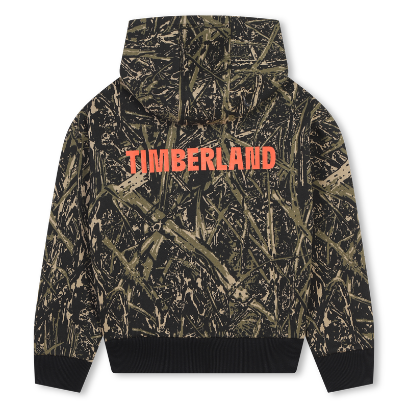 Hooded Fleece Cardigan TIMBERLAND 
                        BOY