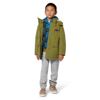 Hooded parka KENZO KIDS BOY