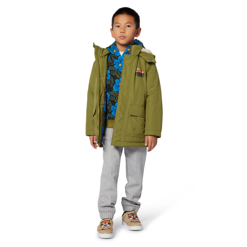 Hooded parka KENZO KIDS 
                        BOY