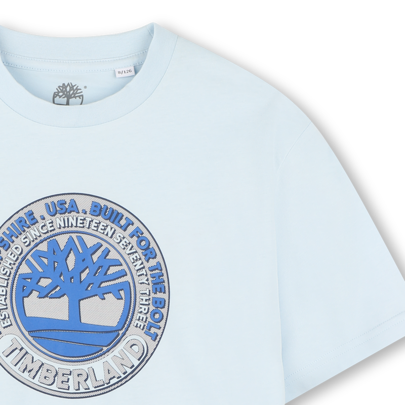 Loose logo-print T-shirt TIMBERLAND 
                        BOY