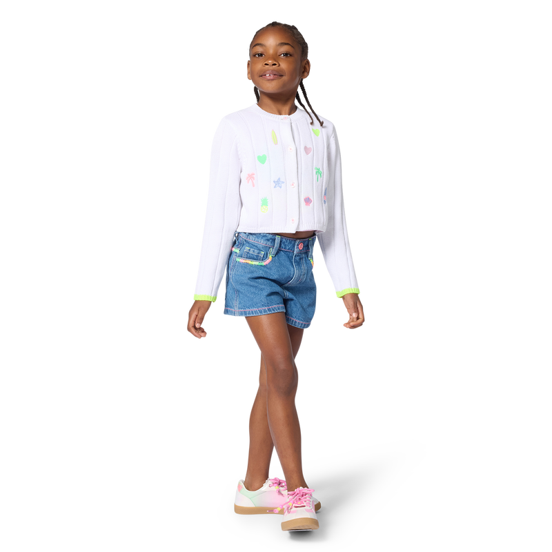 DENIM SHORTS BILLIEBLUSH 
                        GIRL